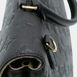Pre Owned Louis Vuitton Black Monogram Empreinte Marignan
