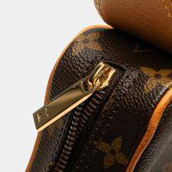 Pre Owned Louis Vuitton Brown Monogram Croissant MM