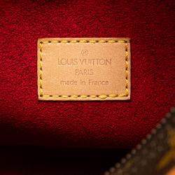 Pre Owned Louis Vuitton Brown Monogram Croissant MM