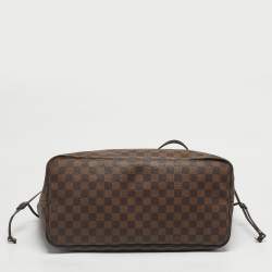 Pre Owned Louis Vuitton Damier Ebene Canvas Neverfull GM Bag