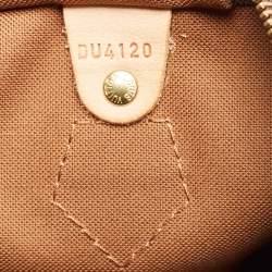 Pre Owned Louis Vuitton Monogram Canvas Speedy 35 Bag