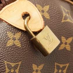 Pre Owned Louis Vuitton Monogram Canvas Speedy 35 Bag