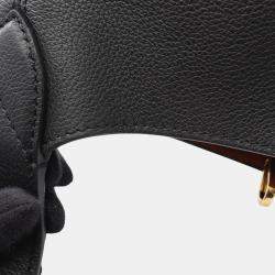 Pre Owned Louis Vuitton Black Smooth Calfskin Low Key Hobo PM