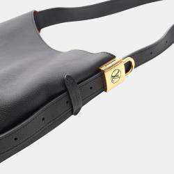 Pre Owned Louis Vuitton Black Smooth Calfskin Low Key Hobo PM