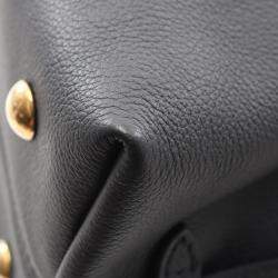 Pre Owned Louis Vuitton Black Smooth Calfskin Low Key Hobo PM
