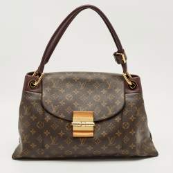 Pre Owned Louis Vuitton Aurore Monogram Canvas Olympe Bag