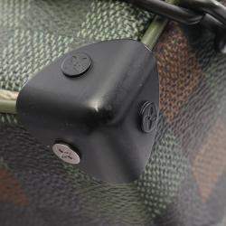 Pre Owned Louis Vuitton Green Damoflage Mini Soft Trunk