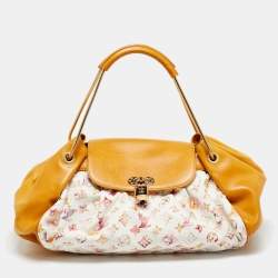 Pre Owned Louis Vuitton Limited Edition Richard Prince Monogram Watercolor Canvas Aquarelle Jamais Bag