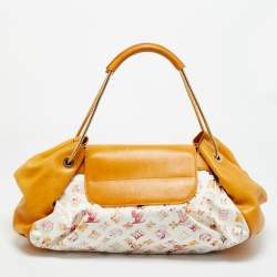 Pre Owned Louis Vuitton Limited Edition Richard Prince Monogram Watercolor Canvas Aquarelle Jamais Bag