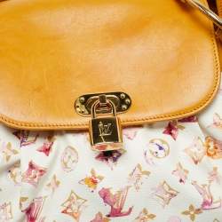 Pre Owned Louis Vuitton Limited Edition Richard Prince Monogram Watercolor Canvas Aquarelle Jamais Bag