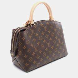 Pre Owned Louis Vuitton Brown Monogram Petit Palais