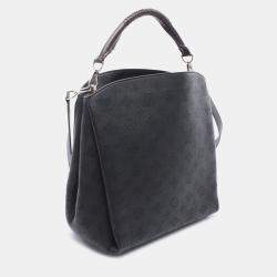 Pre Owned Louis Vuitton Black Mahina Babylone PM