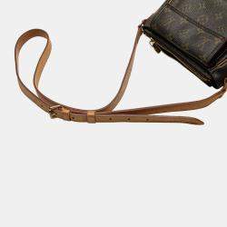 Pre Owned Louis Vuitton Brown Monogram Viva Cite PM