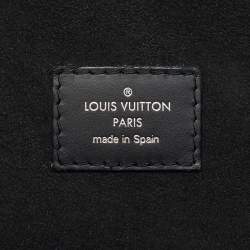Pre Owned Louis Vuitton Light Denim Epi Leather Neverfull MM Bag