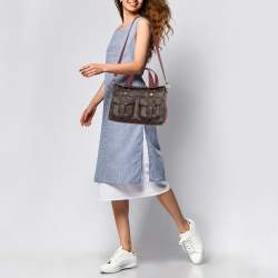 Pre Owned Louis Vuitton Aurore Monogram Canvas Manhattan NM Bag