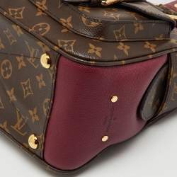 Pre Owned Louis Vuitton Aurore Monogram Canvas Manhattan NM Bag
