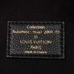 Pre Owned Louis Vuitton Limited Edition Black Monogram Sequins Eclipse Alma Bag