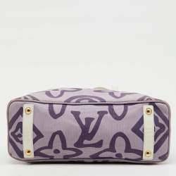 Pre Owned Louis Vuitton Limited Edition Lilac Tahitienne Cabas PM Bag