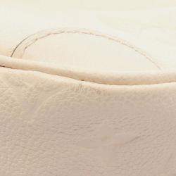 Pre Owned Louis Vuitton Beige Brown Monogram Empreinte Trianon PM