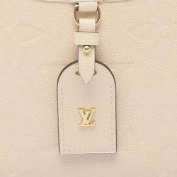 Pre Owned Louis Vuitton Beige Brown Monogram Empreinte Trianon PM
