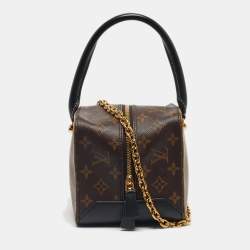 Pre Owned Louis Vuitton Reverse Monogram Canvas Square Bag
