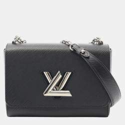 Pre Owned Louis Vuitton Black Epi Twist MM