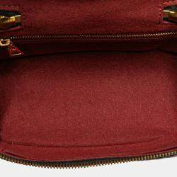 Pre Owned Louis Vuitton Black Bicolor Monogram Giant Empreinte Vanity PM