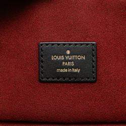 Pre Owned Louis Vuitton Black Bicolor Monogram Giant Empreinte Vanity PM