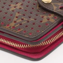 Pre Owned Louis Vuitton Monogram Perforated Canvas Limited Edition Wallet
