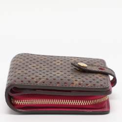 Pre Owned Louis Vuitton Monogram Perforated Canvas Limited Edition Wallet
