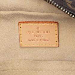 Pre Owned Louis Vuitton Brown Monogram Manhattan PM