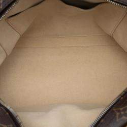 Pre Owned Louis Vuitton Brown Monogram Manhattan PM