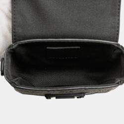 Pre Owned Louis Vuitton Black Monogram Taurillon Pico S Lock