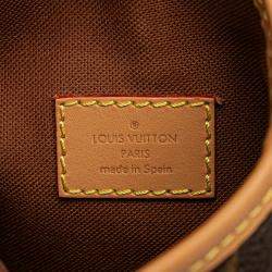 Pre Owned Louis Vuitton Brown Monogram Fold Me Pouch