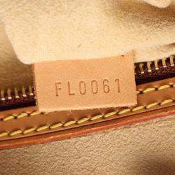 Pre Owned Louis Vuitton Looping MM Brown Monogram Canvas Shoulder Bag
