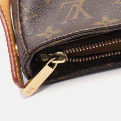 Pre Owned Louis Vuitton Looping MM Brown Monogram Canvas Shoulder Bag