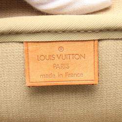 Pre Owned Louis Vuitton Deauville Brown Monogram Canvas and Leather Shoulder Bag