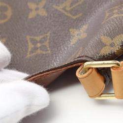 Pre Owned Louis Vuitton Musette Salsa Brown Monogram Canvas  Shoulder Bag
