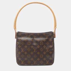 Pre Owned Louis Vuitton Looping  MM Coated Canvas  Shoulder Bag