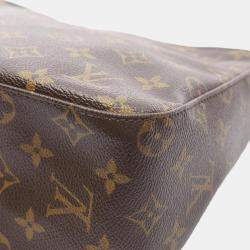 Pre Owned Louis Vuitton Looping  MM Coated Canvas  Shoulder Bag