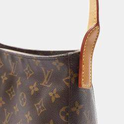 Pre Owned Louis Vuitton Looping  MM Coated Canvas  Shoulder Bag
