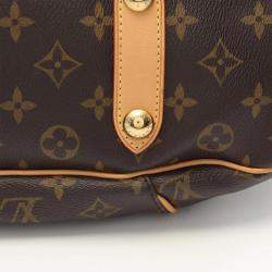 Pre Owned Louis Vuitton Galliera PM Brown Monogram Canvas Hpbo Bag