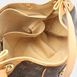 Pre Owned Louis Vuitton Galliera PM Brown Monogram Canvas Hpbo Bag
