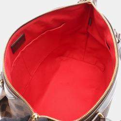 Pre Owned Louis Vuitton Westminister Brown Canvas Totes Bag