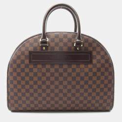 Pre Owned Louis Vuitton Nolita Damier Ebene Canvas Satchel Bag