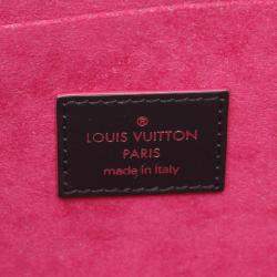 Pre Owned Louis Vuitton Felicie Black Epi Leather Pochette Shoulder Bag 