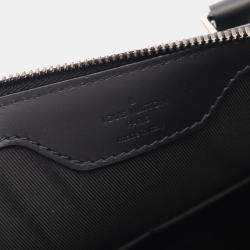 Pre Owned Louis Vuitton Sac Plat Black Coated Canvas Tote Bag