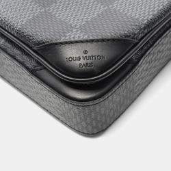 Pre Owned Louis Vuitton Trio Limited Edition Damier Graphite 3D Messenger Bag 