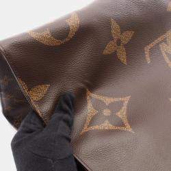 Pre Owned Louis Vuitton Onthego GM Giant Monogram Reverse Canvas Tote Bag