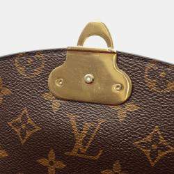 Pre Owned Louis Vuitton Saint Placide Cerise Monogram Canvas and Leather Shoulder Bag